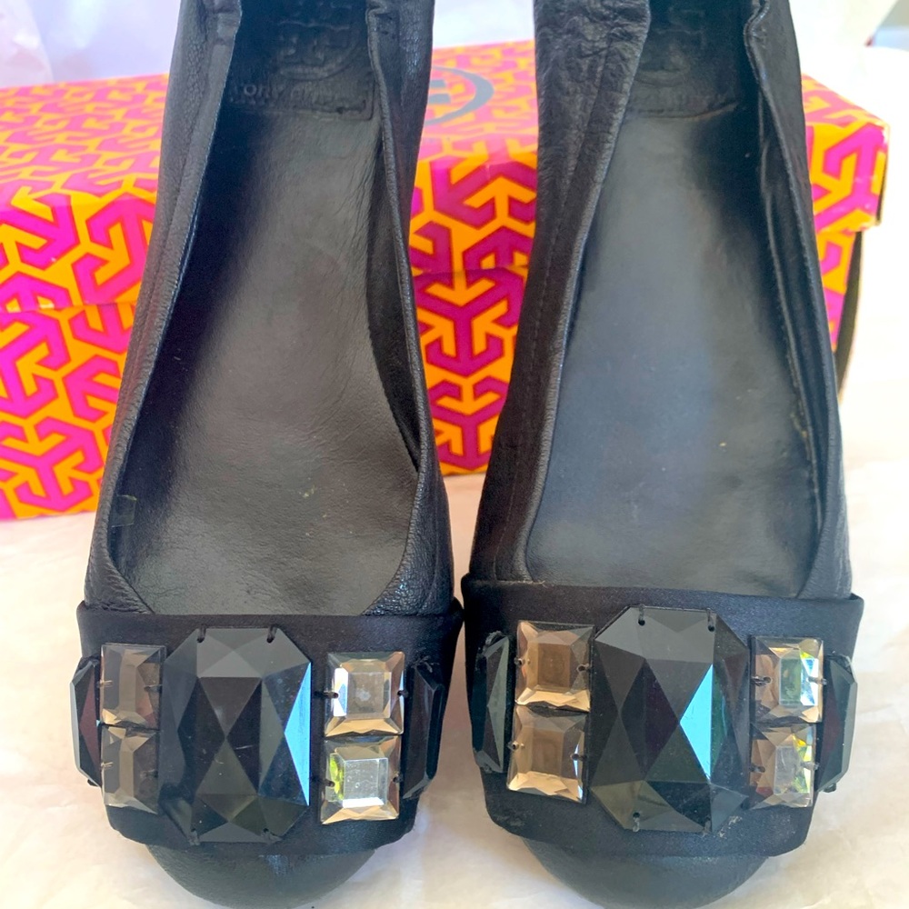 Cute jeweled Tory Burch flats